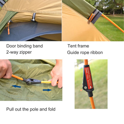 Camouflage Camping Tent